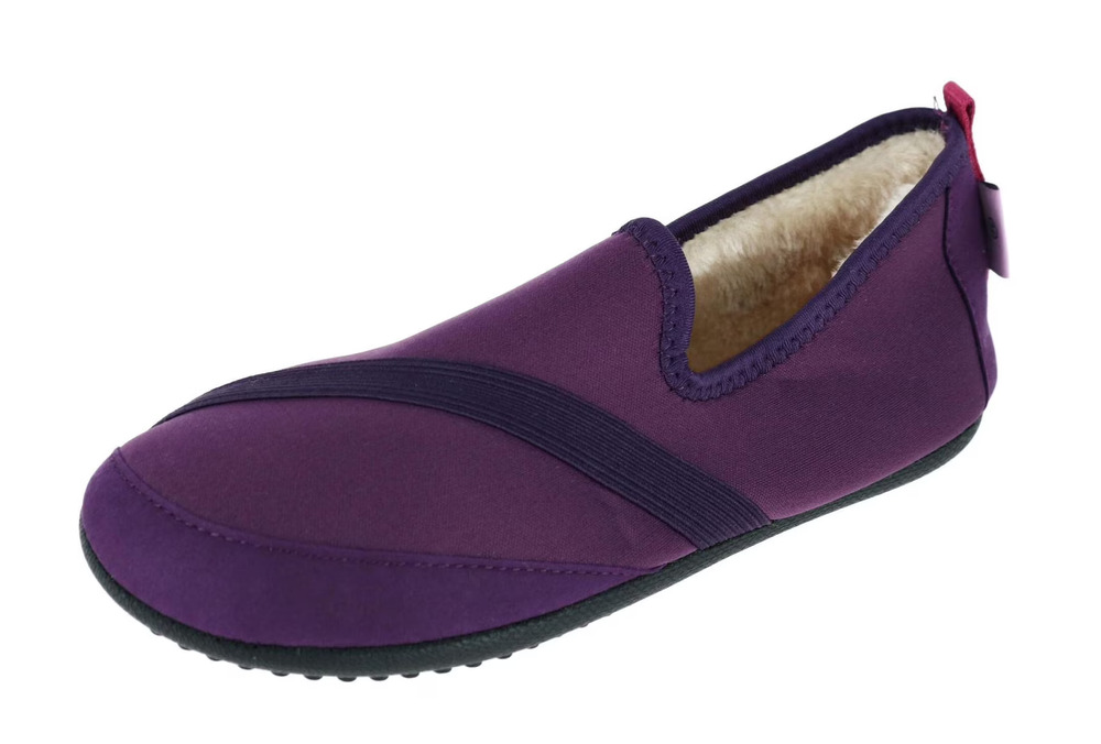 FITKICKS Active Lifestyle Slippers Indoor/Outdoor for Women - Purple - Small